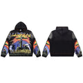 Vale Forever Racing Collage Zip Hoodie – Graphic Streetwear