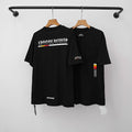 Chrome Hearts Gradient Bar Script Logo T-Shirt (Black)