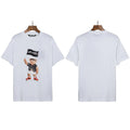 Palm Angels Flag Bear Graphic T-Shirt - White